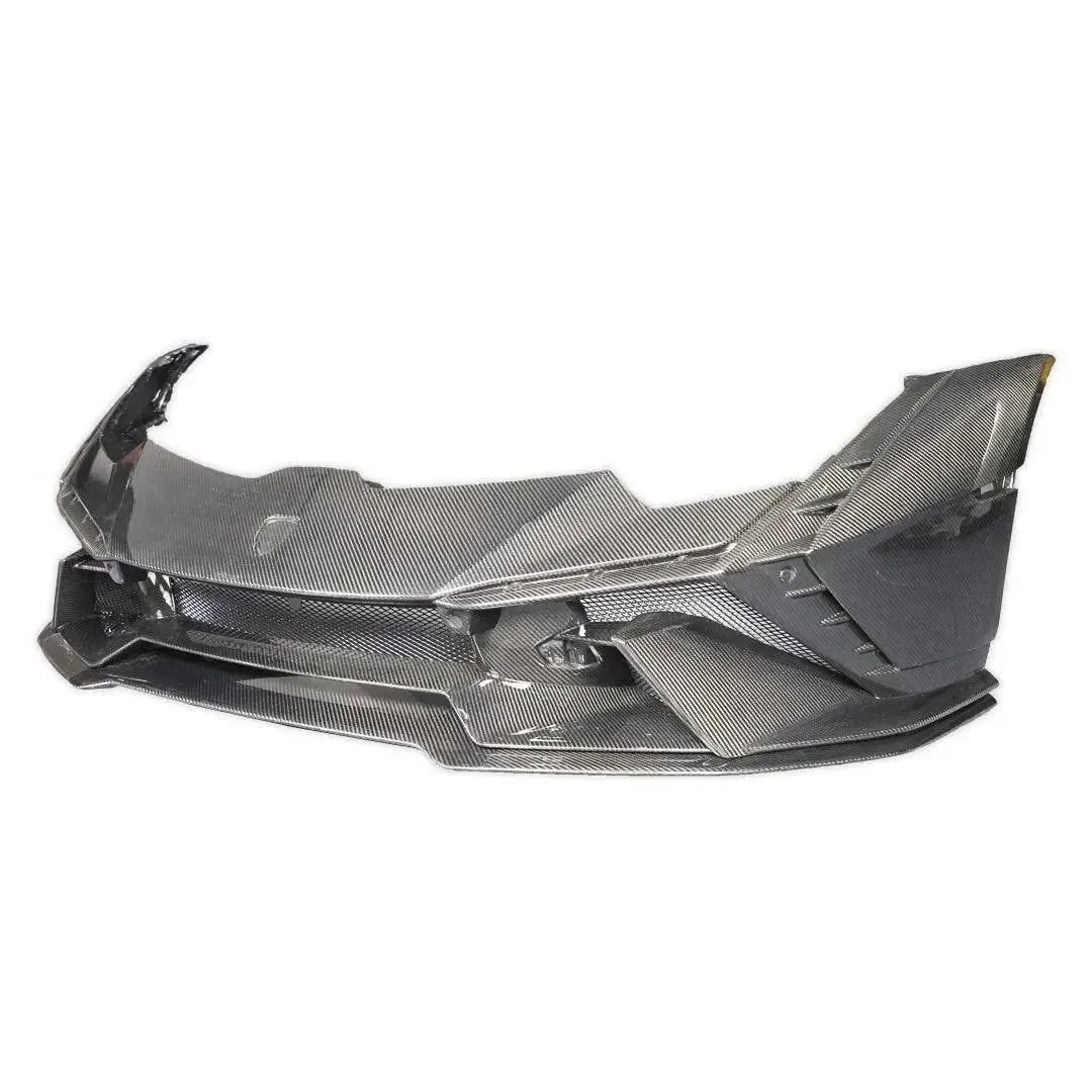 Tecnica Style Carbon Fiber Front Bumper - Lamborghini Huracán LP580 & 610