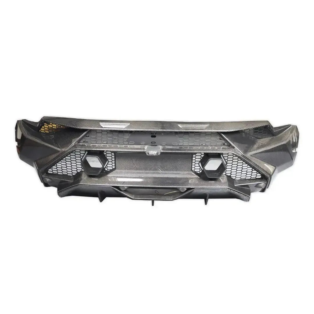 Tecnica Style Carbon Fiber Front Bumper - Lamborghini Huracán LP580 & 610