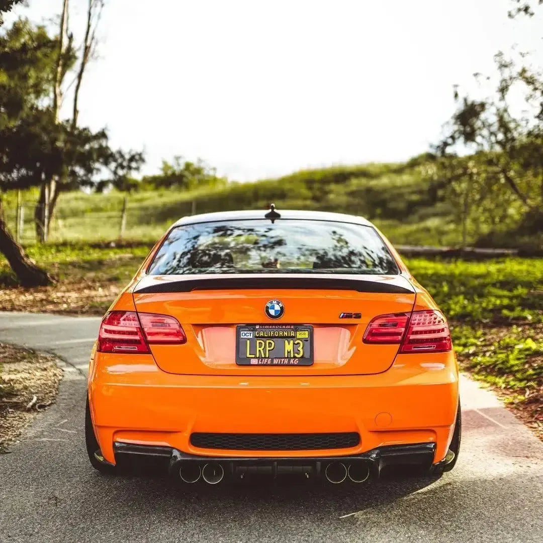 V Style Carbon Fiber Rear Diffuser - BMW E92 / E93 M3