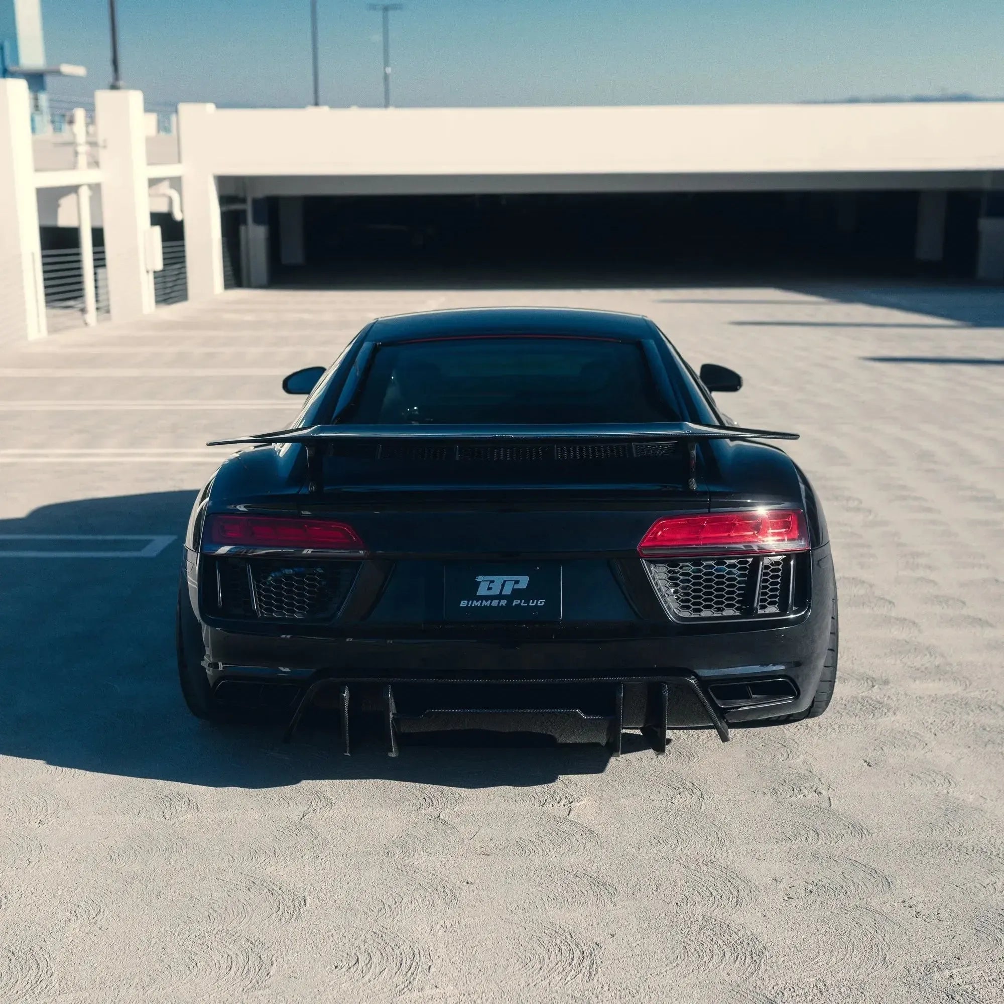 V Style Carbon Fiber Wing - Audi R8 V10 Gen 2