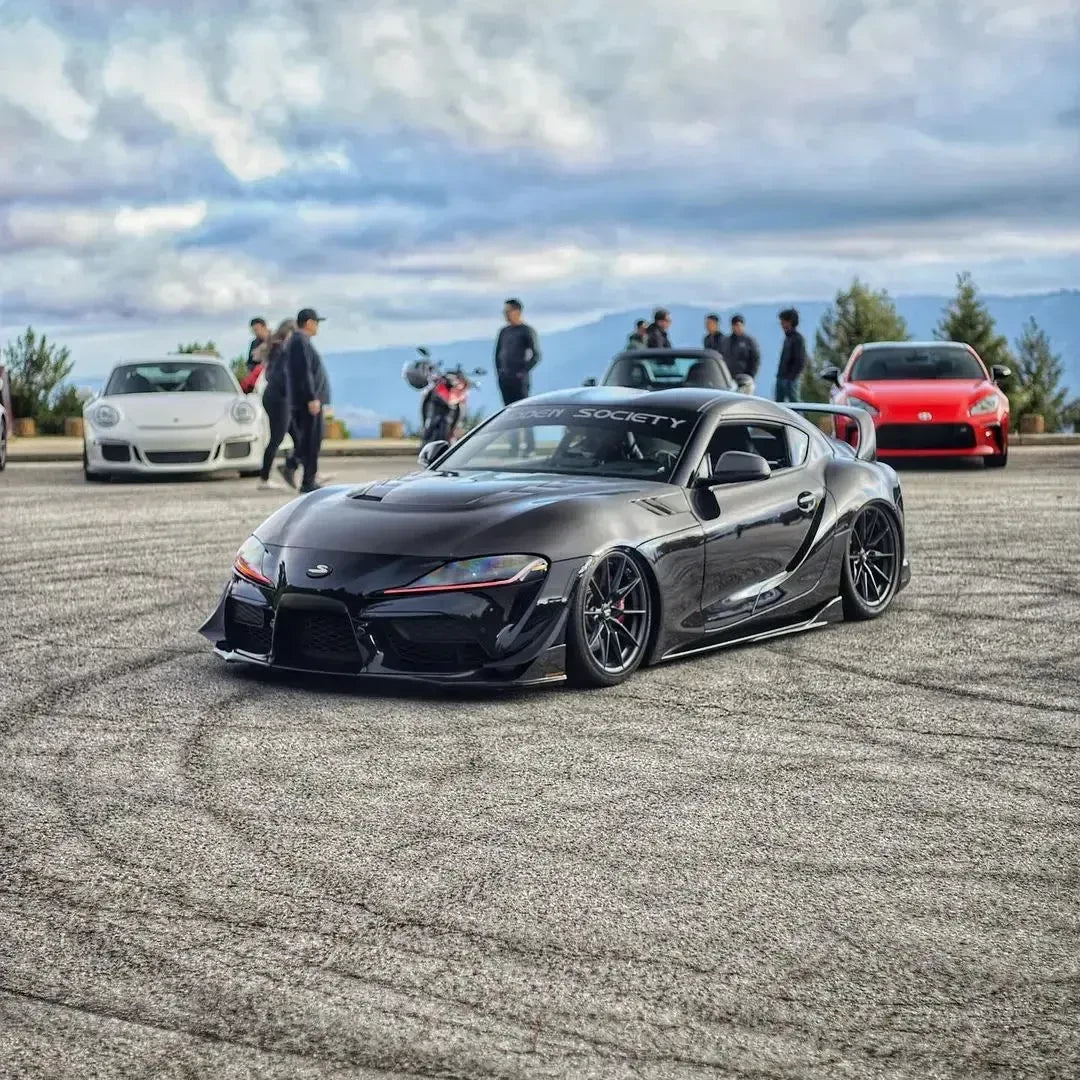 VR Style Carbon Fiber Front Hood - Toyota A90 GR Supra