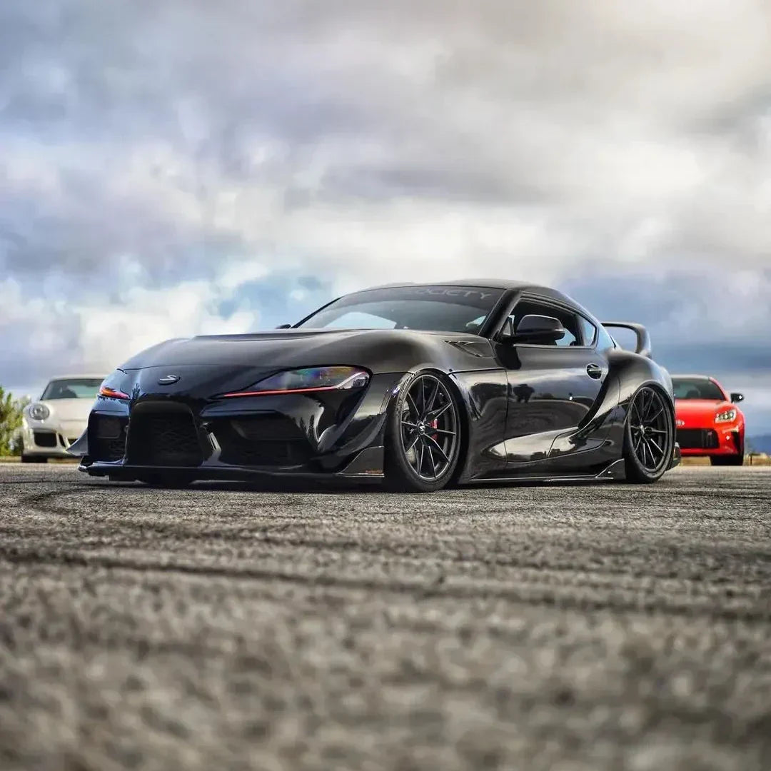 VR Style Carbon Fiber Front Hood - Toyota A90 GR Supra
