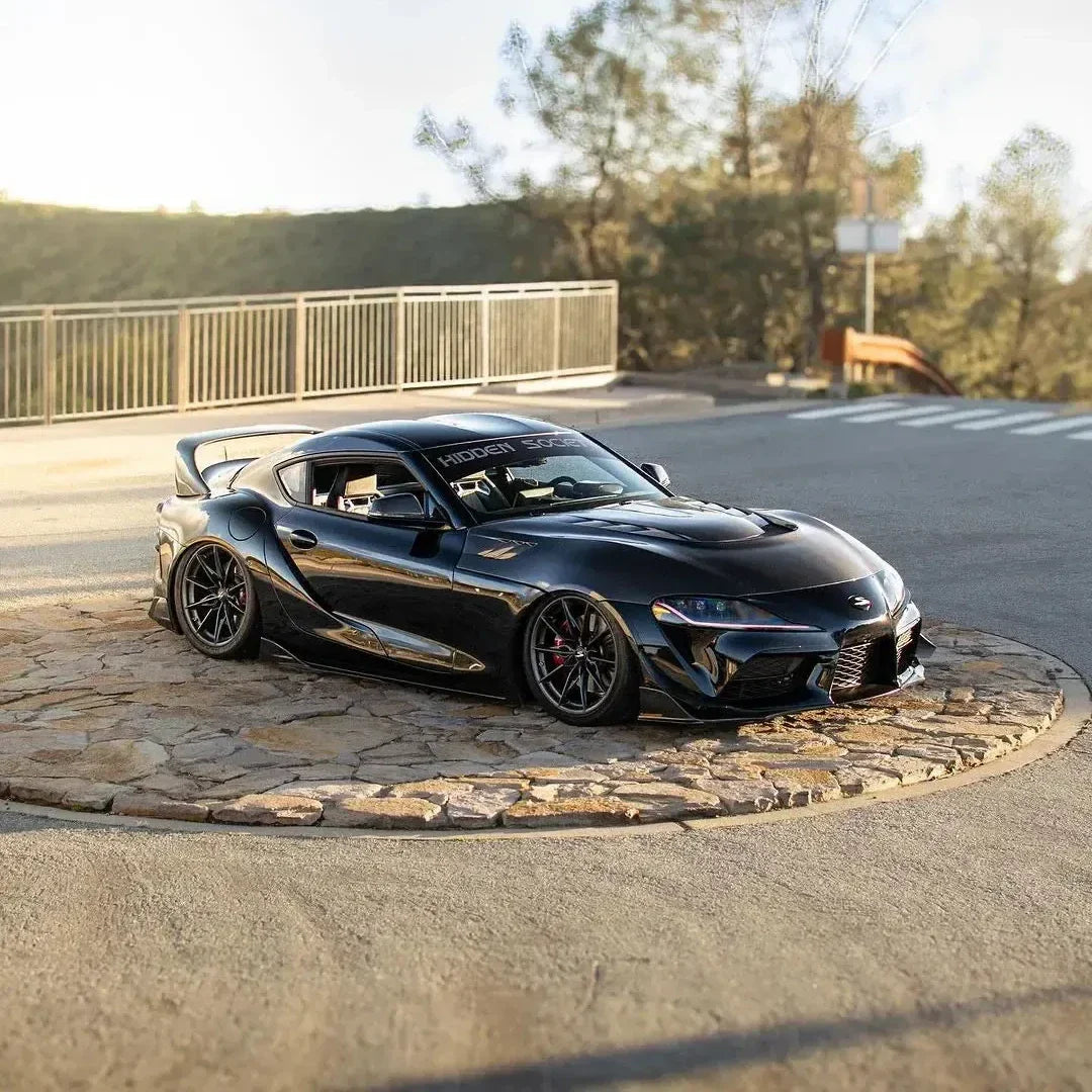 VR Style Carbon Fiber Front Hood - Toyota A90 GR Supra