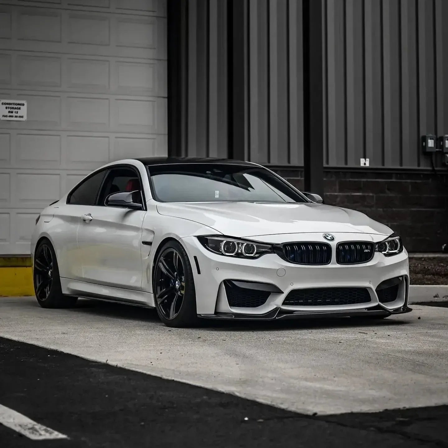 VRS Style Carbon Fiber Front Lip - BMW F80 M3 & F82/F83 M4