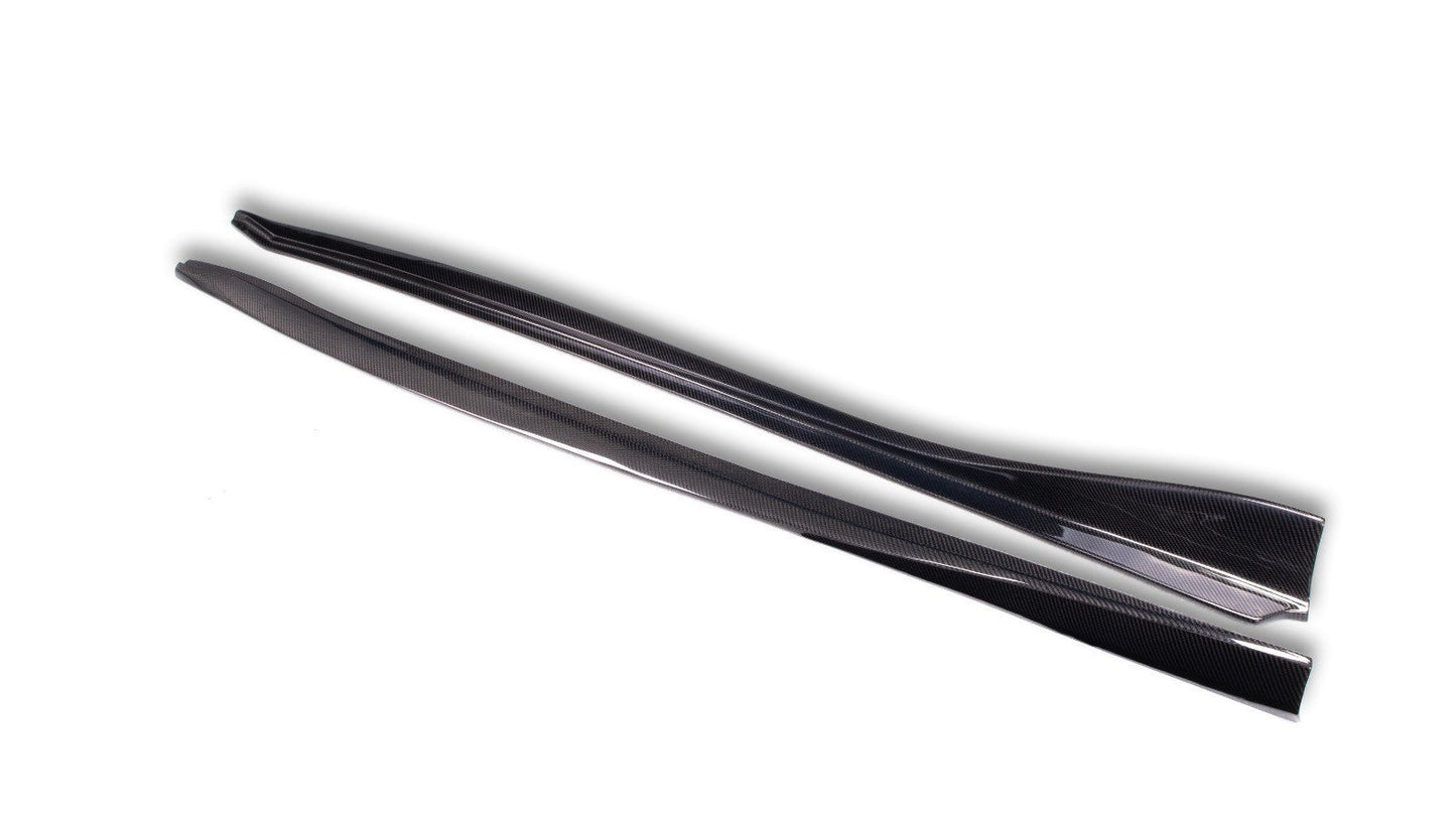 VRS Style Carbon Fiber Side Skirts - Toyota A90 Supra