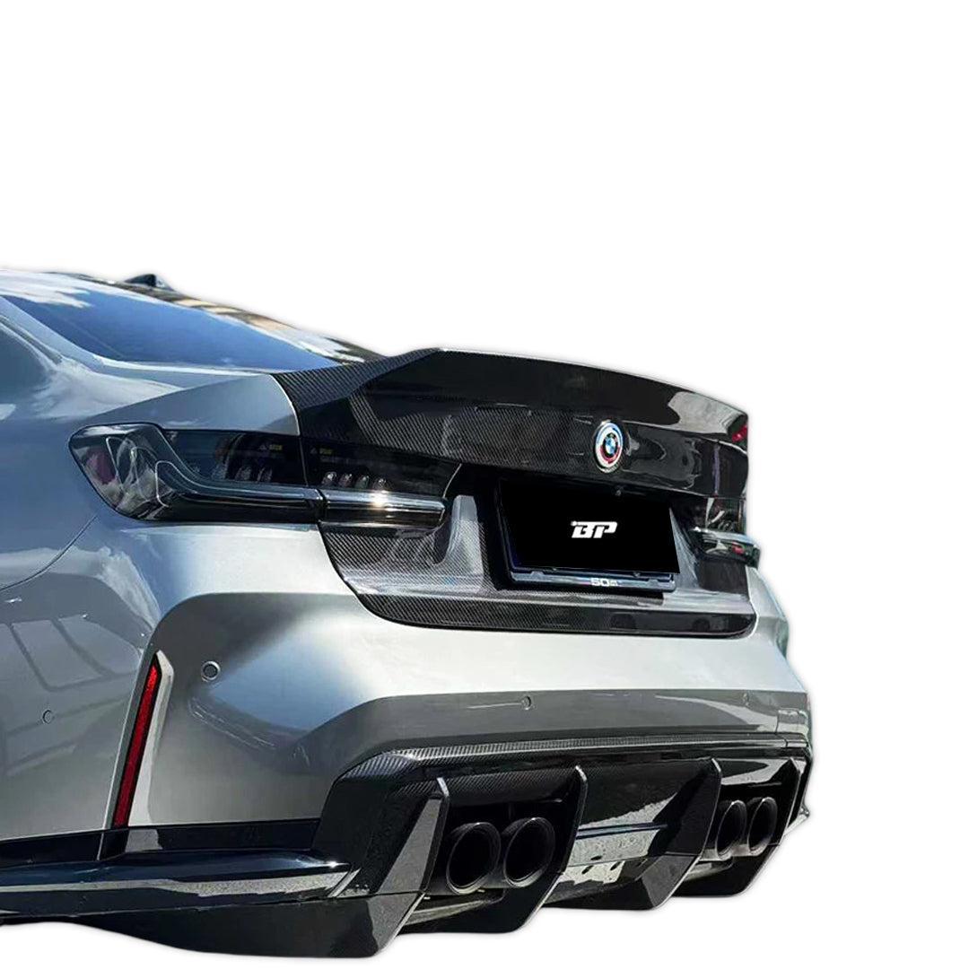 RC Style Carbon Fiber Rear Diffuser - BMW G80 M3 & G82/G83 M4