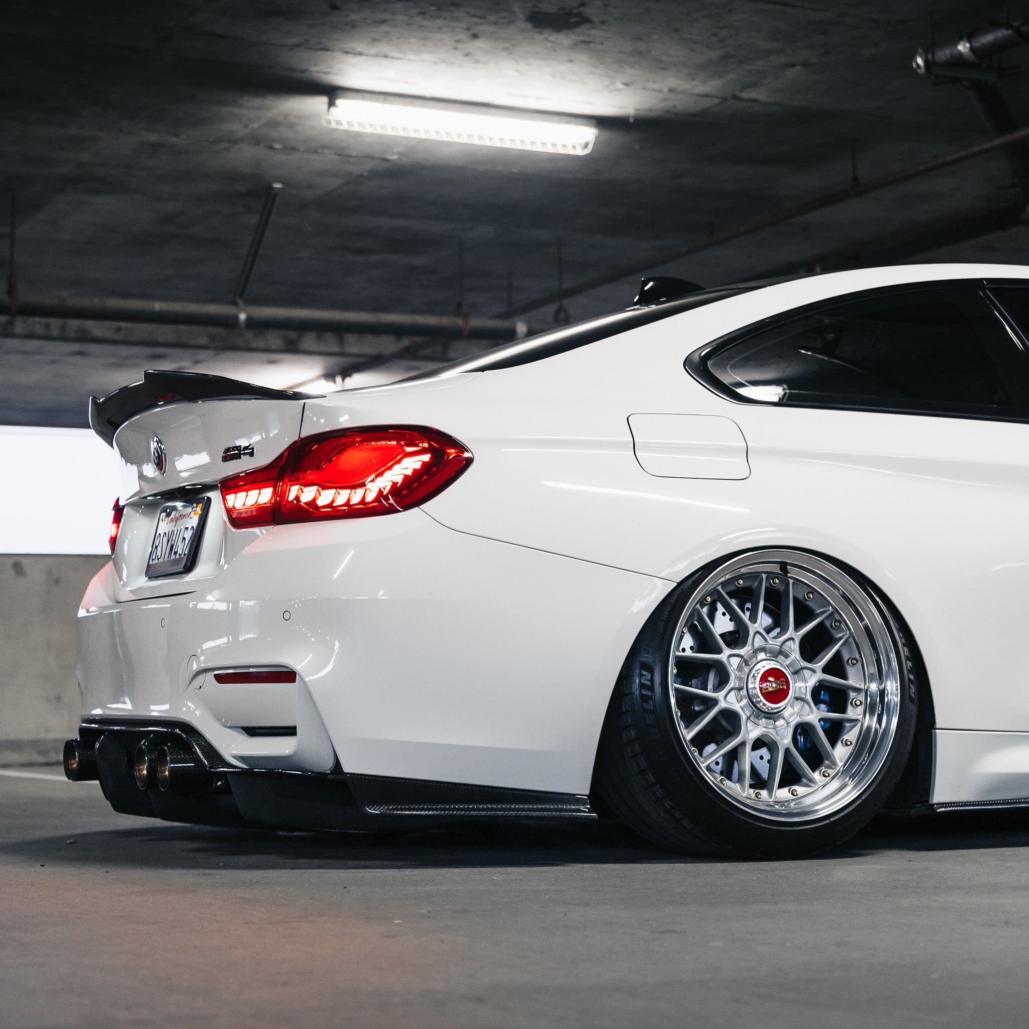 PSM Style Carbon Fiber Rear Diffuser - BMW F80 M3 & F82/F83 M4