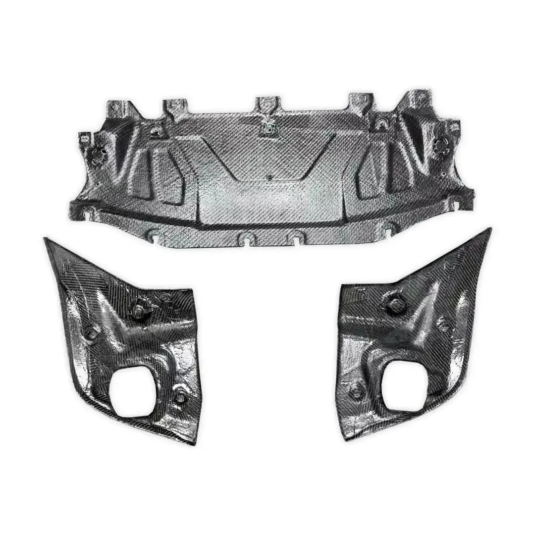 Carbon fiber Engine Bay Cover Set - Toyota A90 Supra