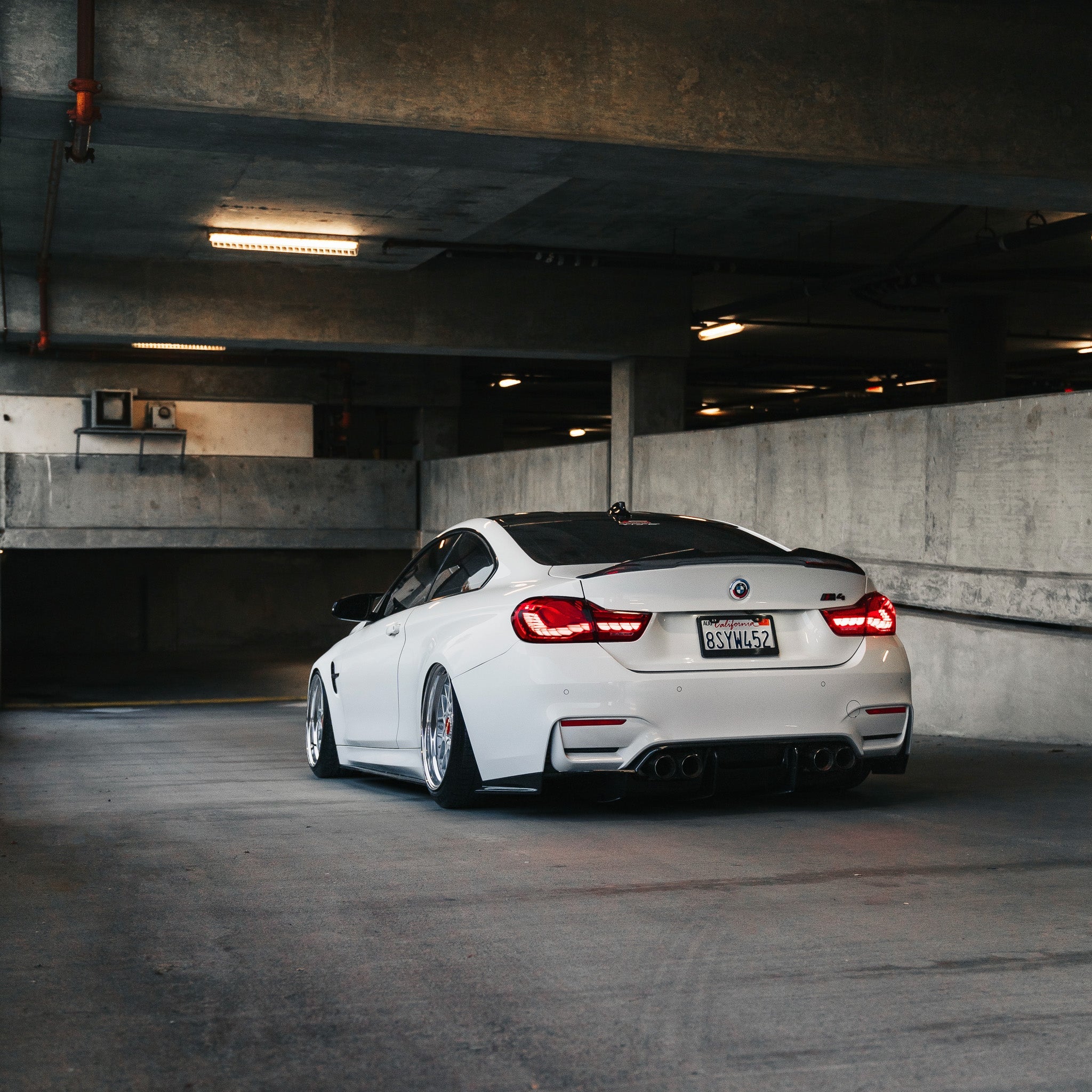 PSM Style Carbon Fiber Rear Diffuser - BMW F80 M3 & F82/F83 M4